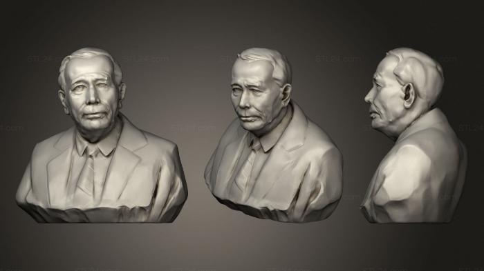 Busts and bas-reliefs of famous people (Mr Clay, BUSTC_1014) 3D models for cnc